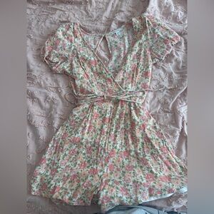 American Eagle Outfitters Floral Romper